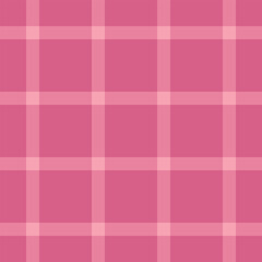 Flannel plaid check tartan, cowboy vector fabric seamless. Hanukkah textile texture background pattern in red and pink colors.