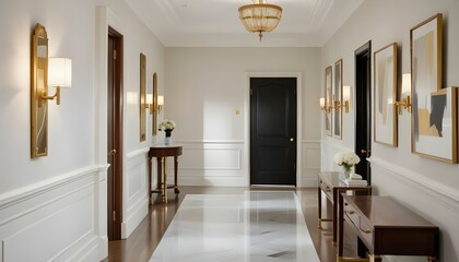 Photo interior modern design room 3d illustration