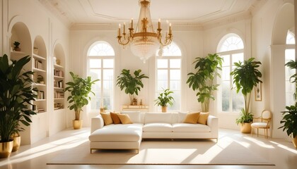 Photo interior modern design room 3d illustration