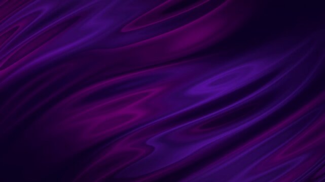 Abstract liquid dark purple wave. Motion background with ripples and waves. In the depths of liquid motion, dark purple waves ripple endlessly