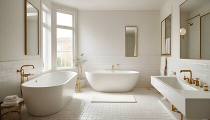 Photo interior modern design room 3d illustration