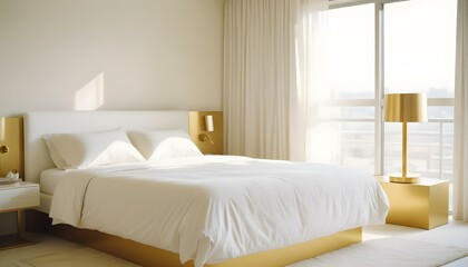 Photo interior modern design room 3d illustration