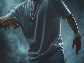 Urban Street Style Portrait of Young Man