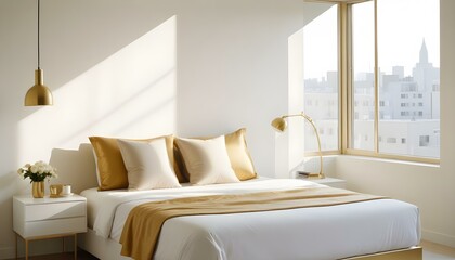 Photo interior modern design room 3d illustration
