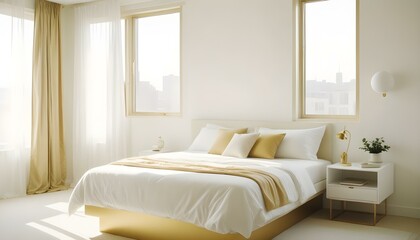 Photo interior modern design room 3d illustration