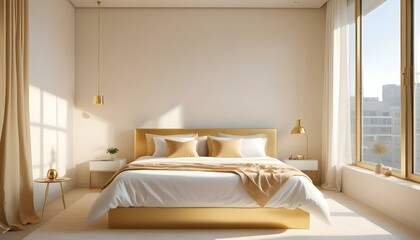 Photo interior modern design room 3d illustration