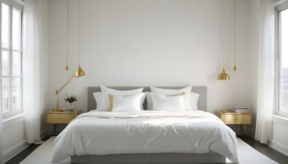 Photo interior modern design room 3d illustration