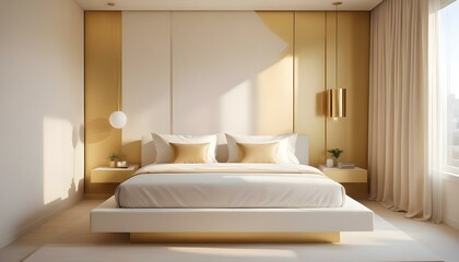 Photo interior modern design room 3d illustration