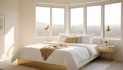 Photo interior modern design room 3d illustration