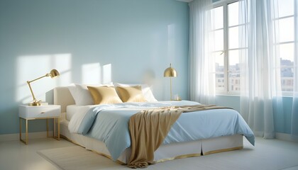 Photo interior modern design room 3d illustration