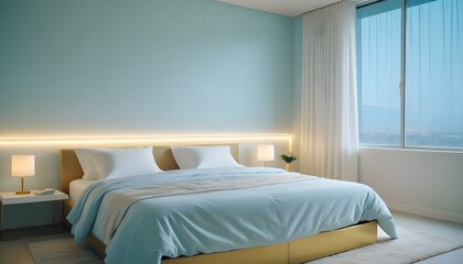 Photo interior modern design room 3d illustration