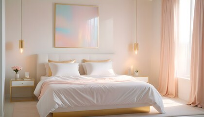Photo interior modern design room 3d illustration