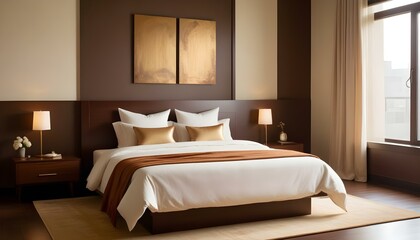 Photo interior modern design room 3d illustration