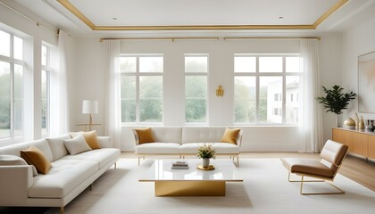 Photo interior modern design room 3d illustration