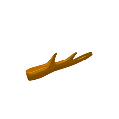 illustration of dry tree branch