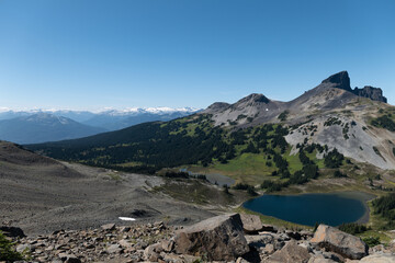 lake in the mountains