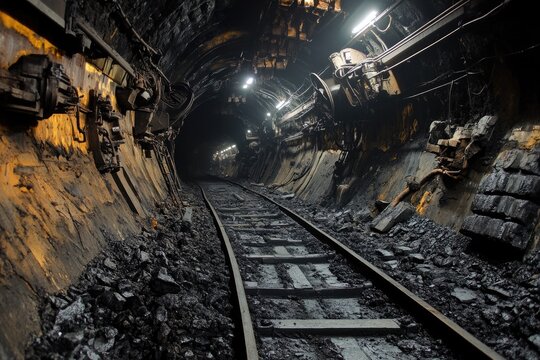 Longwall Coal Mining in Poland's Silesia Region: Industrial Infrastructure and Mining Industry in Europe