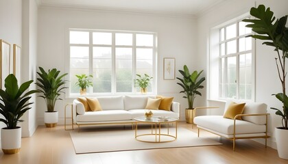 Photo interior modern design room 3d illustration