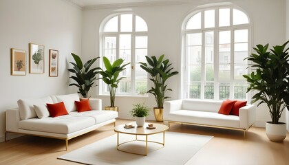 Photo interior modern design room 3d illustration