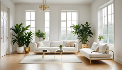 Photo interior modern design room 3d illustration