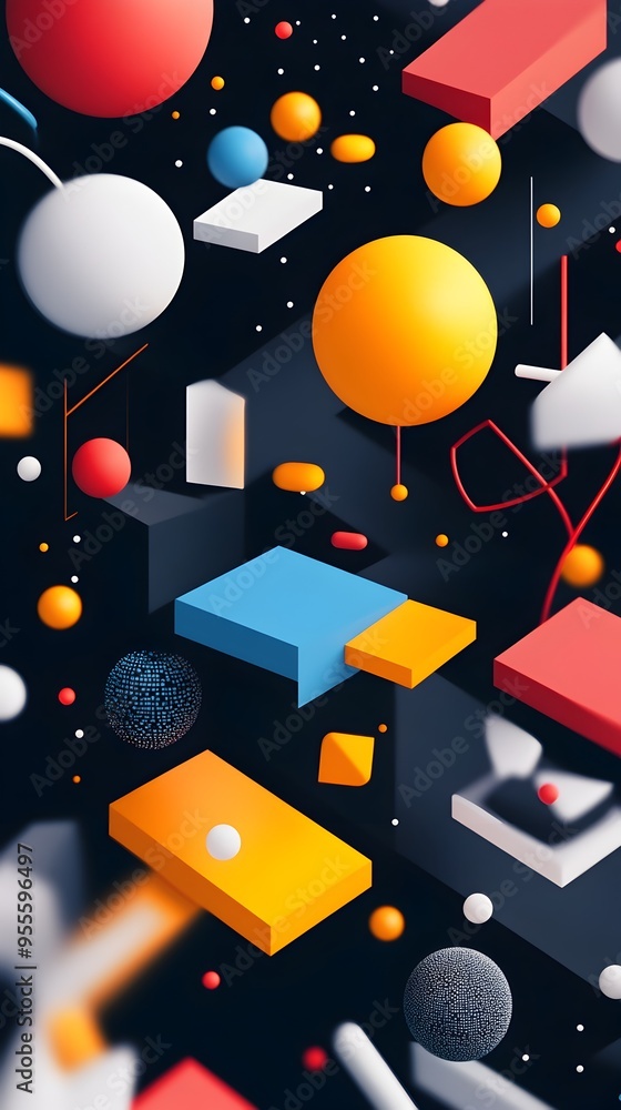 Poster captivating animated svg icons materializing on a digital canvas