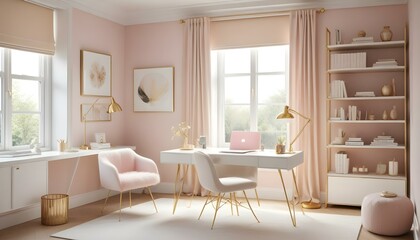 Photo interior modern design room 3d illustration