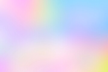 Watercolor paint like gradient background pastel ombre style. Iridescent template for brochure, banner, wallpaper, mobile screen. Neon hologram theme  © Nalinee