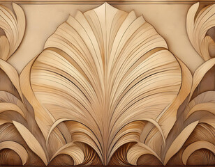 Vintage Paper Texture with Subtle Sepia Tones Aged and Worn Abstract Background with Organic Softness