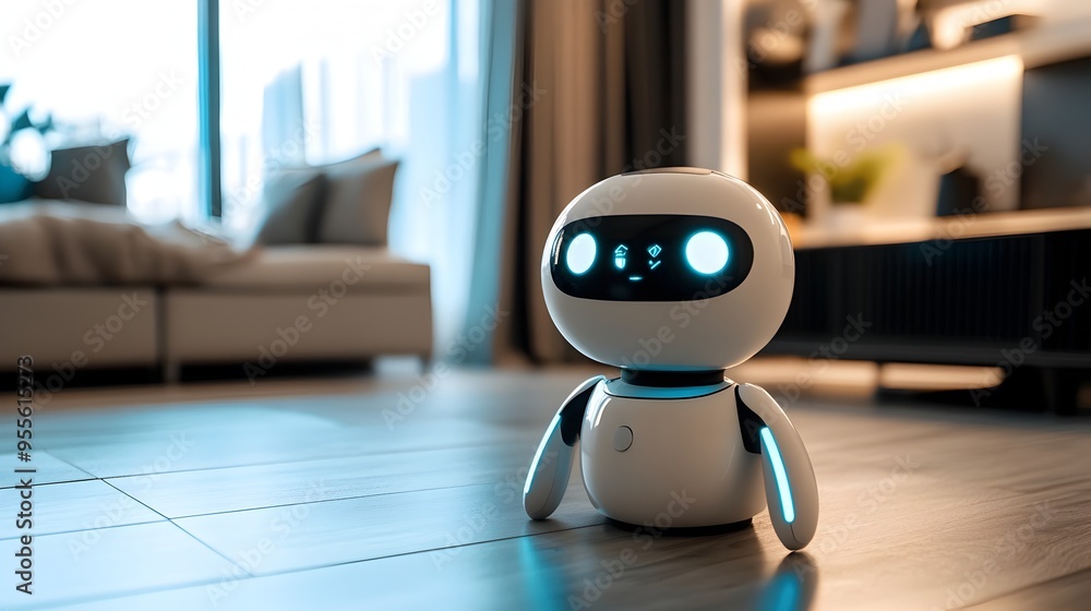 Poster empathetic ai powered chatbot guide assisting customers on responsive website