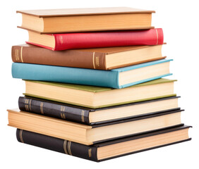 Fototapeta premium PNG Books publication library white background.