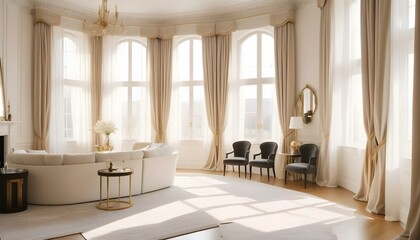 Photo interior modern design room 3d illustration