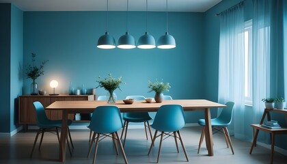 Photo interior modern design room 3d illustration