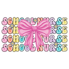 School Nurse svg png, Coquette bow school nurse svg png, Retro, dalmatian dots, race leopard cheetah svg png, School nurse sublimation, School Nurse PNG Image, Leopard Nurse Design, Sublimation Design