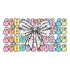 School Nurse svg png, Coquette bow school nurse svg png, Retro, dalmatian dots, race leopard cheetah svg png, School nurse sublimation, School Nurse PNG Image, Leopard Nurse Design, Sublimation Design