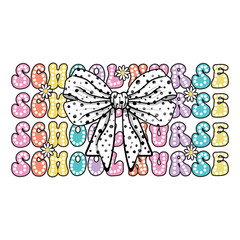 School Nurse svg png, Coquette bow school nurse svg png, Retro, dalmatian dots, race leopard cheetah svg png, School nurse sublimation, School Nurse PNG Image, Leopard Nurse Design, Sublimation Design