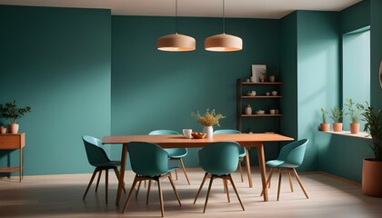 Photo interior modern design room 3d illustration