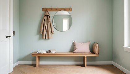 Photo interior modern design room 3d illustration