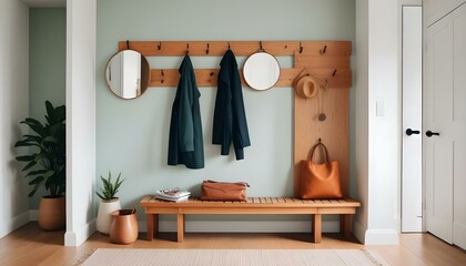 Photo interior modern design room 3d illustration