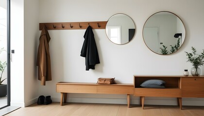 Photo interior modern design room 3d illustration