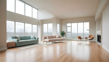 Photo interior modern design room 3d illustration