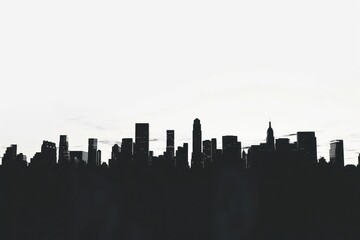 city skyline silhouette