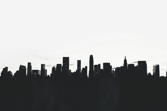 city skyline silhouette