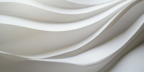 Fototapeta premium White paper sheet texture