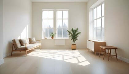 Photo interior modern design room 3d illustration
