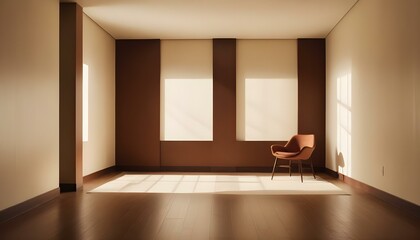 Photo interior modern design room 3d illustration