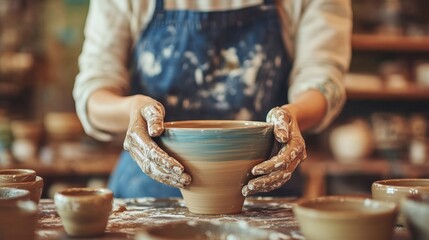 couples pottery class, pottery workshop offers couples chance to bond and create ceramic art together, perfect offline date idea for creative and collaborative experience