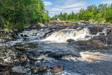 West River Falls, Sheet Harbour, Nova Scotia