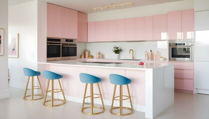 Photo interior modern design room 3d illustration