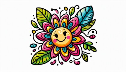 clip art de fleur illustration