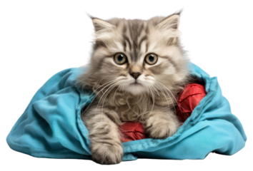 PNG Stray cat animal blanket mammal.